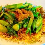 Best Beef with Chinese Broccoli Cantonese Noodle in Streamwood, IL